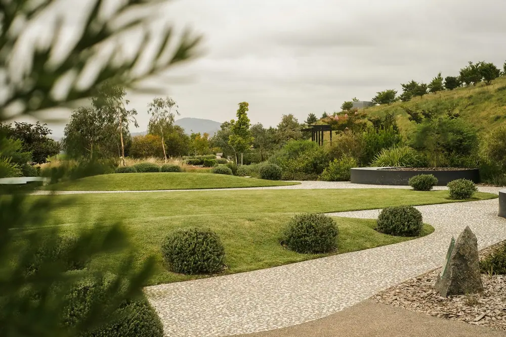 Manicured lawn in Pasco County, Florida